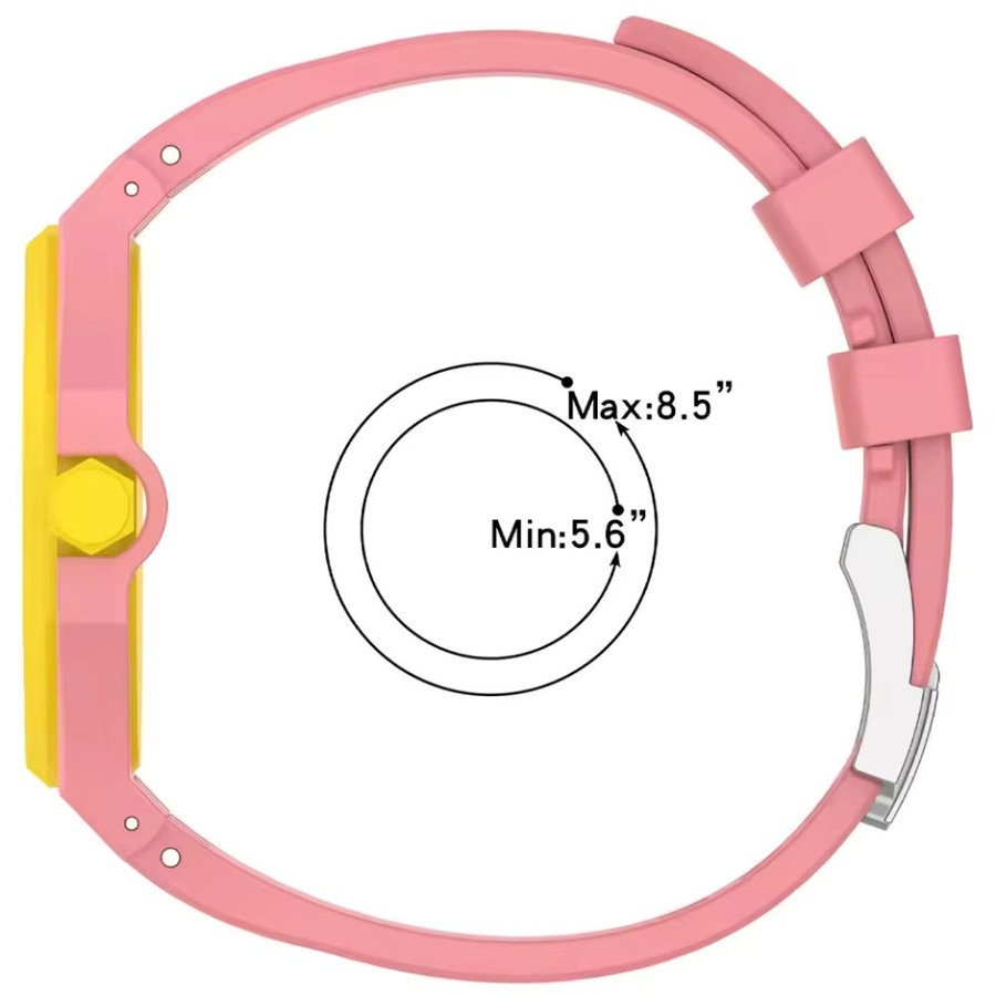 Swatch Uhrenarmband Silikon, PC-Gehäuse, Unisex - Bild 3
