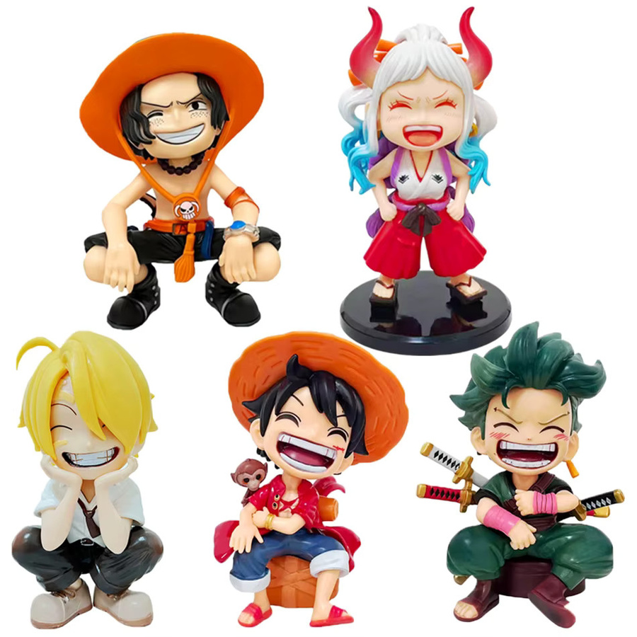 Bandai One Piece Sitzende Luffy-Figur, Einzelfigur, Kunststoff, Bunt / Mehrfarbig - Bild 2