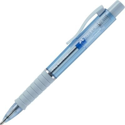 Faber-Castell Kugelschreiber Poly Ball View in icy glow mit blauer Tinte und 0,6 mm Strichbreite - Bild 1