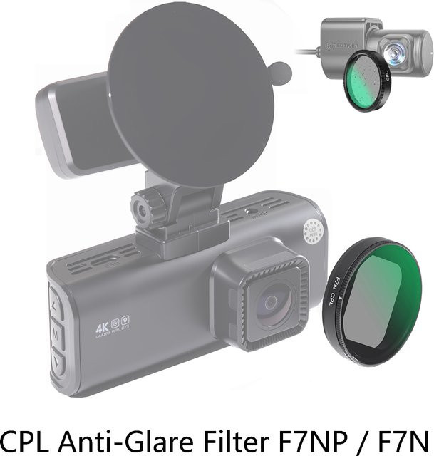 REDTIGER F7N CPL-Filter Zirkularpolarisierende Linse als Linsenschutz für die F7N-Serie in Schwarz - Bild 1