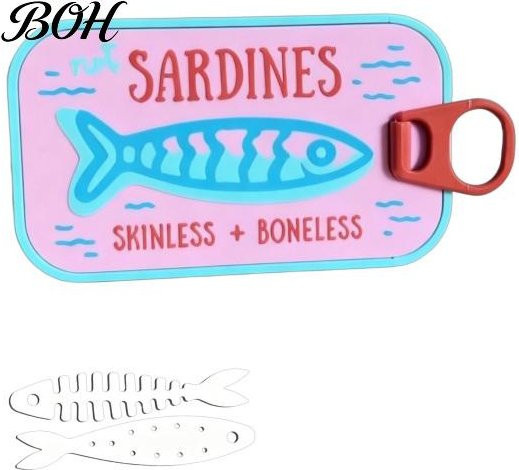 Schmuckbehälter Sardinenbox, Reise Aufbewahrungsetui, Damen, 2pcs - Bild 1
