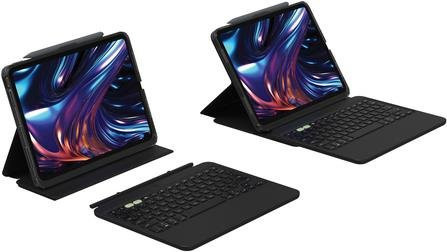 ZAGG Pro Keys 2 Tastatur-Foliohülle für Apple iPad Pro 11, Bluetooth, QWERTZ, Schwarz - Bild 1