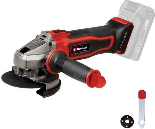 Einhell Power X-Change Akku-Winkelschleifer TE-AG 18/115-2 Li in Rot/Schwarz, 18V, 115mm