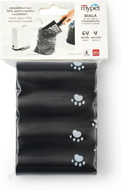 Rotho Hygienebeutel-Set Biala Schwarz 4-teilig - Bild 1