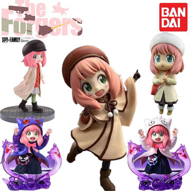Bandai Spy X Family Anya Detektiv-Figur, 14cm, Kunststoff - Bild 1