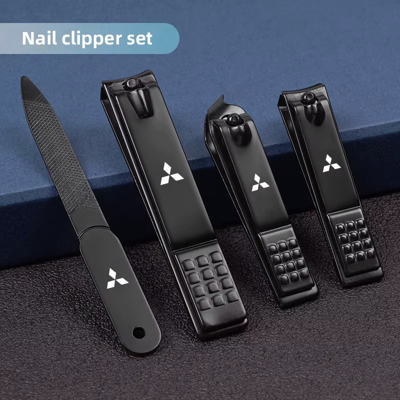 Mitsubishi Nagelknipser-Set, 4-teilig, Metall, Glänzend - Bild 2