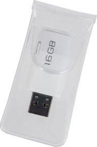 Eichner Selbstklebetasche für USB-Sticks aus transparentem PVC - Bild 1