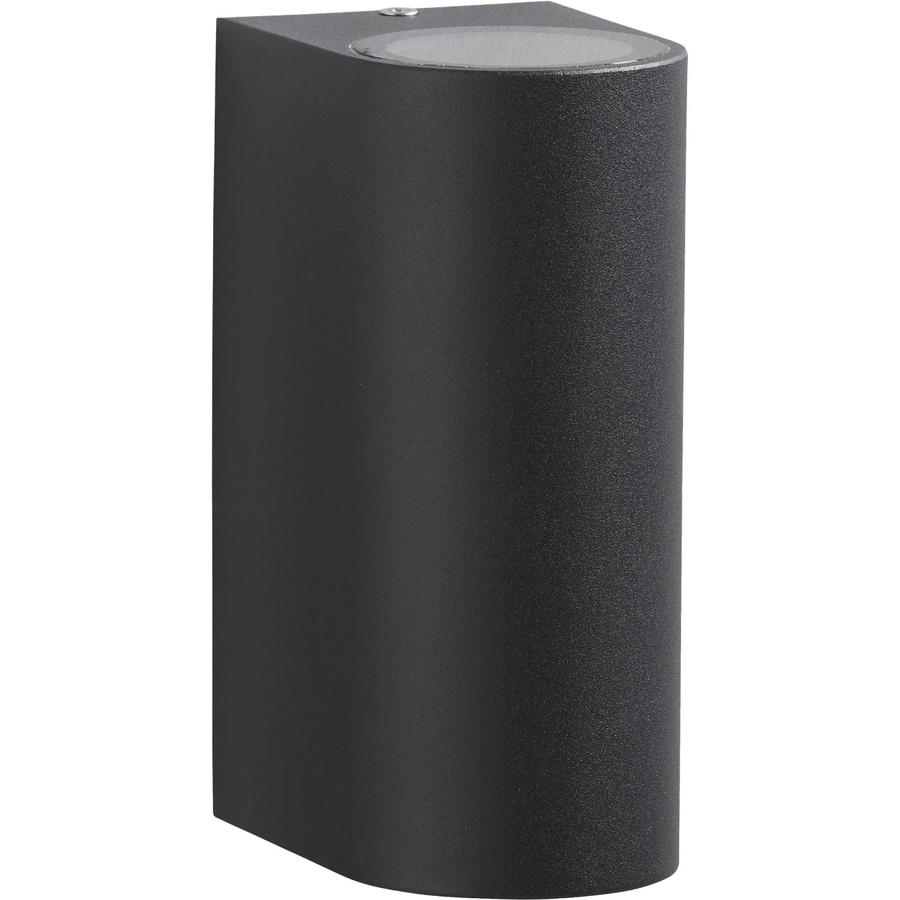 Telefunken LED-Wandleuchte 2er-Set Anthrazit für Garten, Balkon und Terrasse mit IP44 Schutzklasse und GU10 Fassung - Bild 2