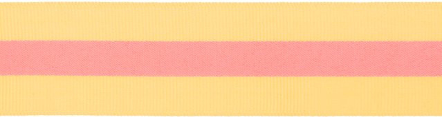 Rico Design Paper Poetry Webband Duo Streifen in Gelb und Neon Pink - Bild 1