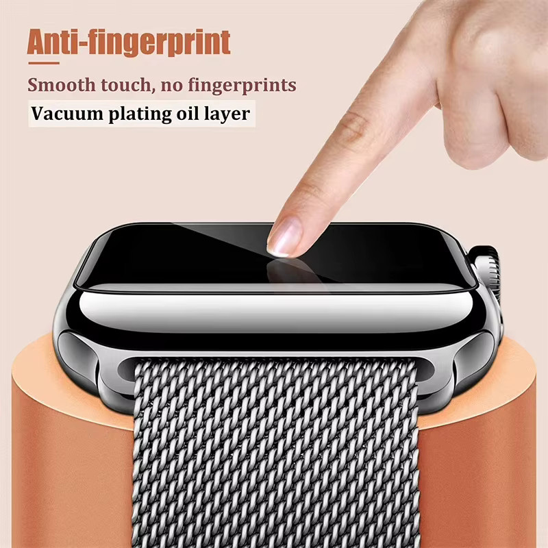 Apple Uhrenschutzfolie Hydrogel, transparent, Unisex - Bild 3