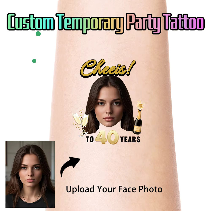 WEIGAO Temporäre Tattoo-Tätowierungen, 15-teiliges Set, Aufkleber - Bild 2
