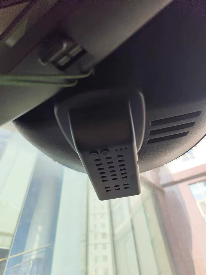 HighCity 4K UHD Dashcam Set für Volvo S90 V90 XC60 (2016-2025) mit WLAN, Nachtsicht und Schleifenaufnahme, Schwarz - Bild 4