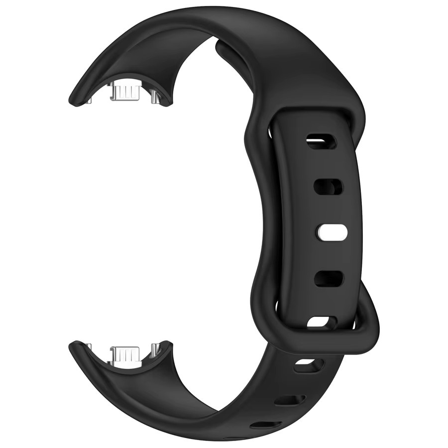 ATOPKEY Uhrenarmband Silikon, Schwarz, Unisex - Bild 1