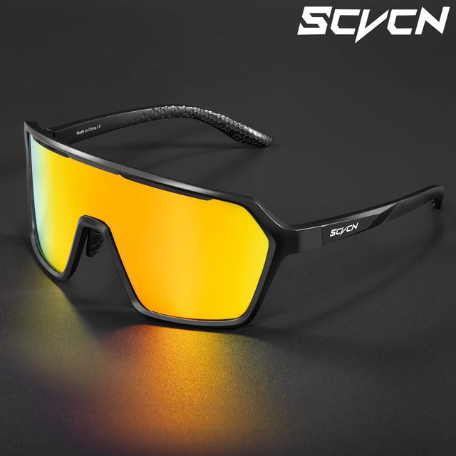 SCVCN Fahrradsonnenbrille, Unisex, Vollrand, Photochrome - Bild 1