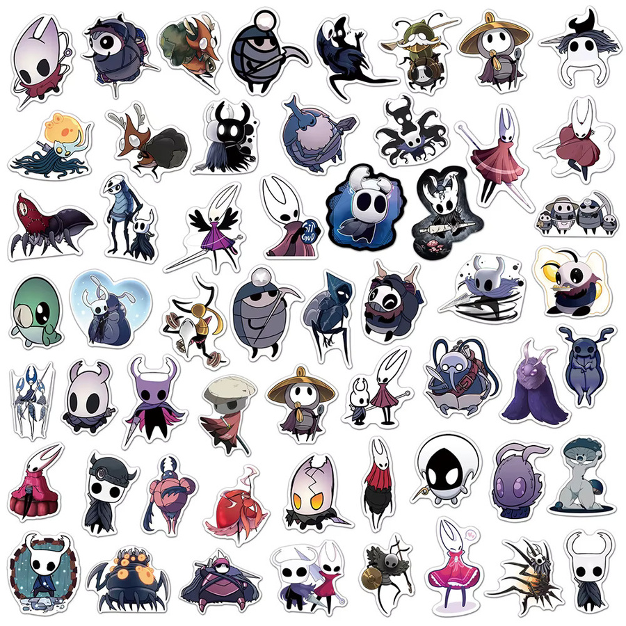 Bandai Hollow Knight Spiel-Aufkleber, Set, Bunt / Mehrfarbig - Bild 3