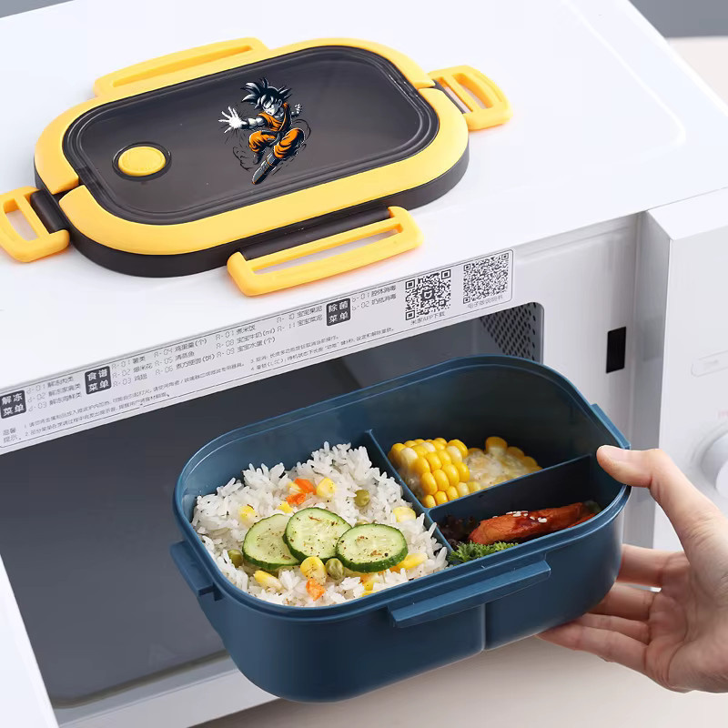 Bandai Dragon Ball Figuren Lunchbox, Bento-Box, doppelschichtig - Bild 1