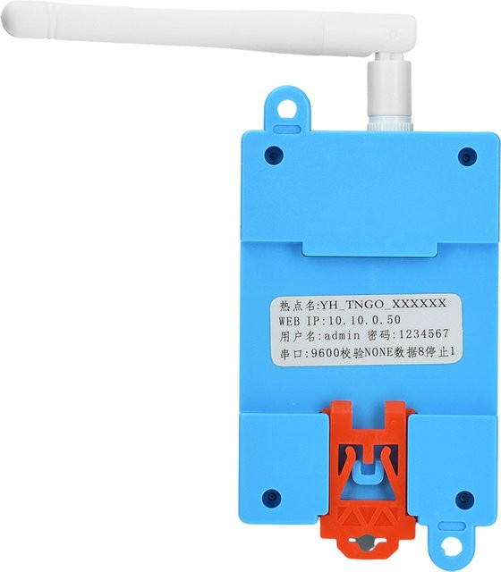 Transparentes WIFI Übertragungsmodul mit RS232 serielle Schnittstelle, 2,4 GHz Wireless Transceiver Board für TCP/UDP/HTTP/MQTT, DC 9–24 V, Blau - Bild 1