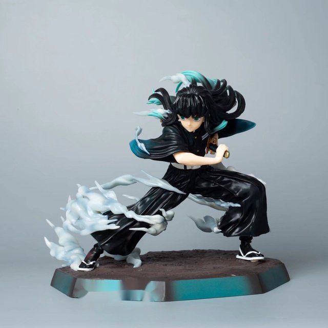 Bandai Demon Slayer Nine Hashira Serie Muichiro Tokito Mist Pillar Anime Figur aus PVC in Weiß - Bild 1