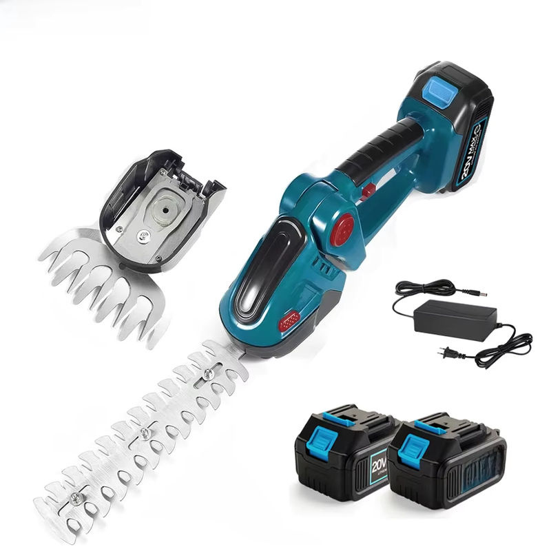 ONEKFYFD 2in1 Elektrische Heckenschere Akku Gartenwerkzeug für Makita 18V Batterie zum Jäten und Beschneiden von Sträuchern - Bild 7