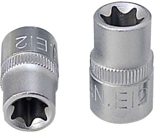 KS Tools TX-E-Stecknuss E12 in 3/8 Zoll, Silber - Bild 1