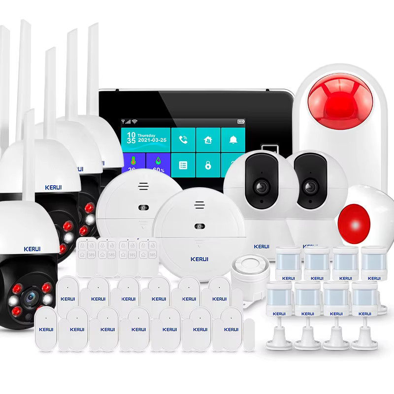 KERUI Smart Home Alarmsystem G64B mit 4,3-Zoll-Touchscreen, Drahtloses 4G WiFi GSM Sicherheitssystem für Tuya Smart Life - Bild 7