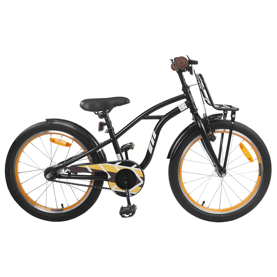 VD Home Furnishing Kinderfahrrad 18 Zoll Schwarz - Bild 1