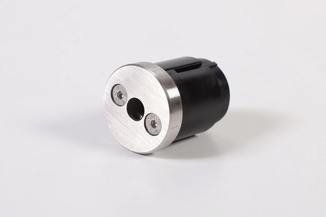 Dieda Adapter mit Endkappe aus V2A Edelstahl für Handlauf Ø 40 mm in Silber - Bild 1