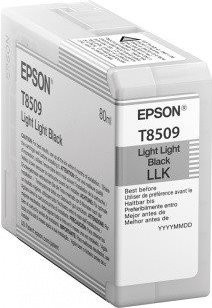 Epson T8509 Light Light Black Original Tintenpatrone für SureColor P800 - Bild 1