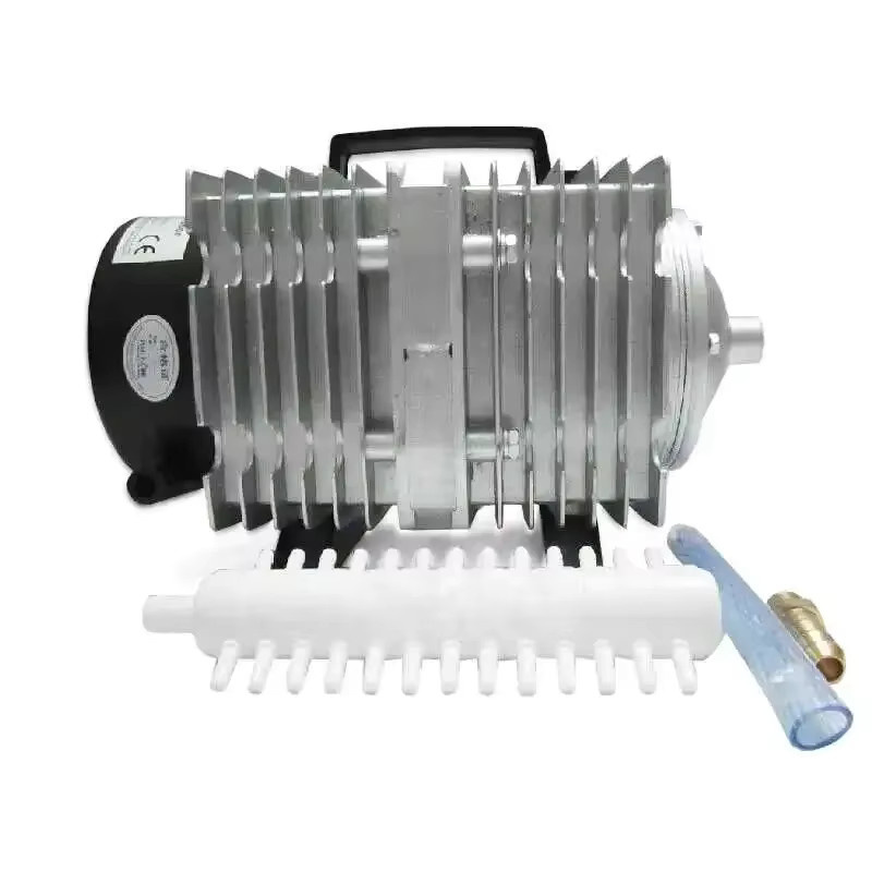 HAILEA ACO Aquarium Elektromagnetische Luftpumpe Belüftungspumpe in Silber - Bild 2