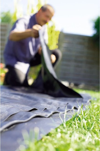 Heissner PVC Teichfolie Schwarz B: 6,0 m, B: 4,0 m, Stärke: 0,5 mm - Bild 3