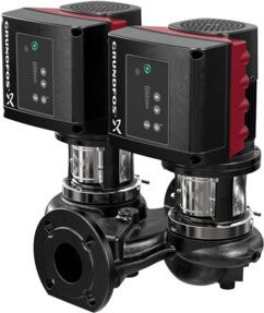 Grundfos Trockenläuferpumpe elektrisch geregelt TPE2D40-120-N-A-F-A-BQQE PN6/10 1x230V in Schwarz - Bild 1