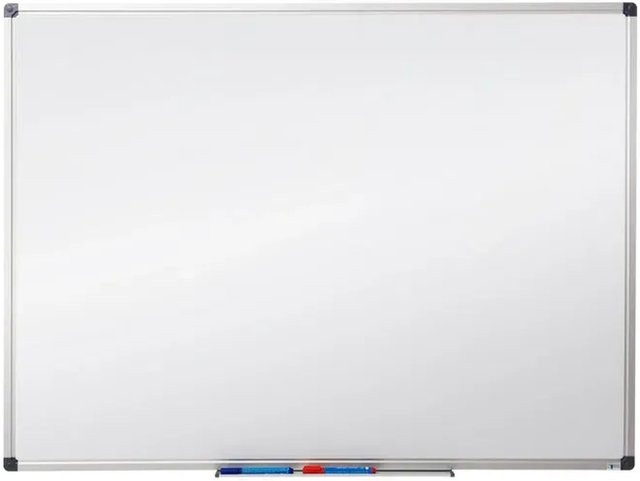 Master of Boards Whiteboard mit lackierter Oberfläche in Weiß, magnethaftend, Breite: 200 cm, Höhe: 100 cm - Bild 1