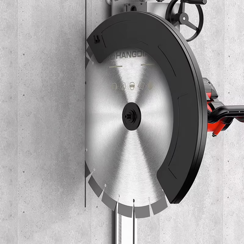 LZHZXY Elektrische Hochleistungs-Wandschneidemaschine und Wandschlitzmaschine für Beton mit einer Tiefe von 26 cm - Bild 4