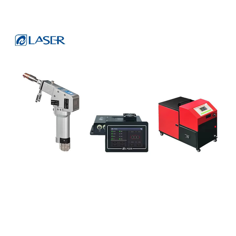 QILIN BWT21 Laser Schweißkopf Zubehör Set für V21 Schweißpistole mit Fokussierung Objektiv Düse Motor Kabel Schutzfenster und Dichtungsring - Bild 2
