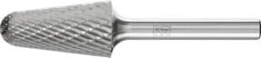 PFERD TOOLS Hartmetall Frässtift Rundkegel KEL kreuzverzahnt universal mittel, Durchmesser: 16 mm, Länge: 30 mm, Schaft-Durchmesser: 6 mm, Farbe: Silber - Bild 1