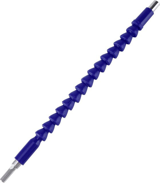 Fishine Flexible Schaftbits Verlängerung mit 14 Sechskantschaft Bithalter in Blau - Bild 1