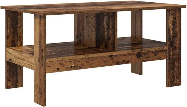 vidaXL Couchtisch aus Holzwerkstoff in Braun, modern und rechteckig, B/T/H: 90 x 50 x 45 cm - Bild 1