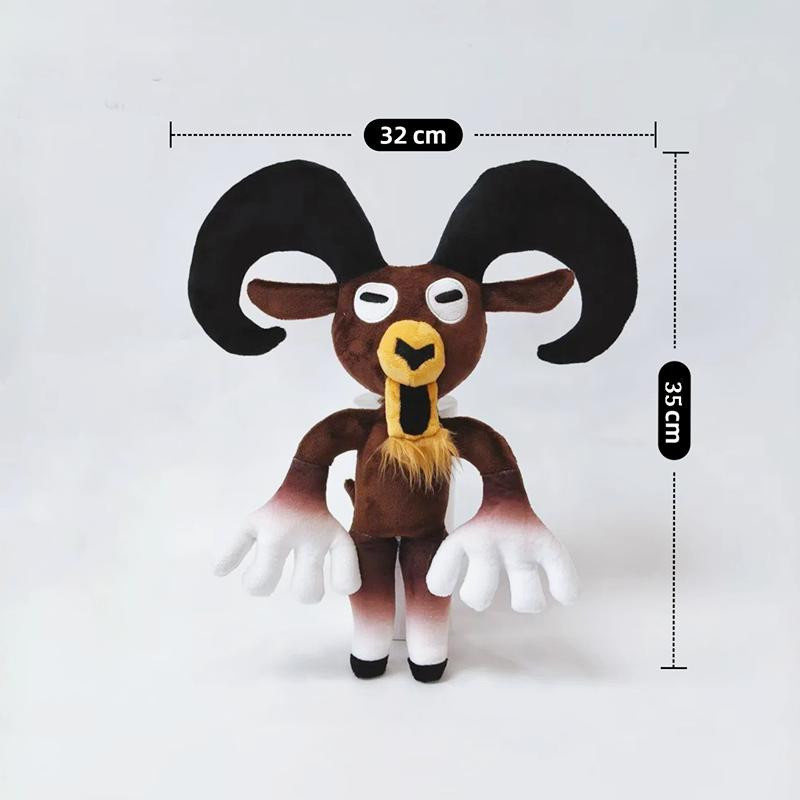 MYRYTANDA 99 Nächte im Wald Elch Hirsch und Weiße Eule, Plüschspielzeug, Braun, Weiß - Bild 1