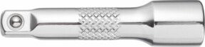 Vigour Verlängerung mit 1/4 Zoll Innenvierkant und 1/4 Zoll Außenvierkant, Farbe: Silber, Gesamtlänge: 50 mm - Bild 1