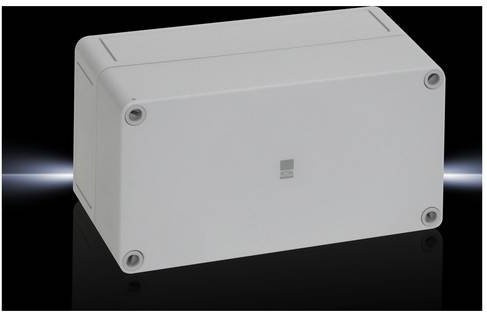 Rittal Installations-Gehäuse PK 9513.000 aus Polycarbonat, Lichtgrau, B/T/H: 18,0 x 9,4 x 8,1 cm, 2 Stück - Bild 1