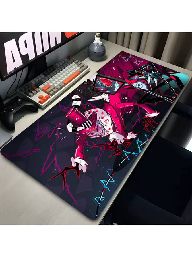 Hazbin Hotel Anime XXL Mauspad für PC und Laptop in Multicolour - Bild 2