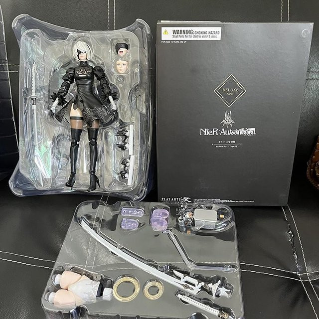 Play Arts Kai NieR:Automata 2B Typ B, Actionfigur, DX Deluxe Edition, ab 15 Jahren - Bild 1