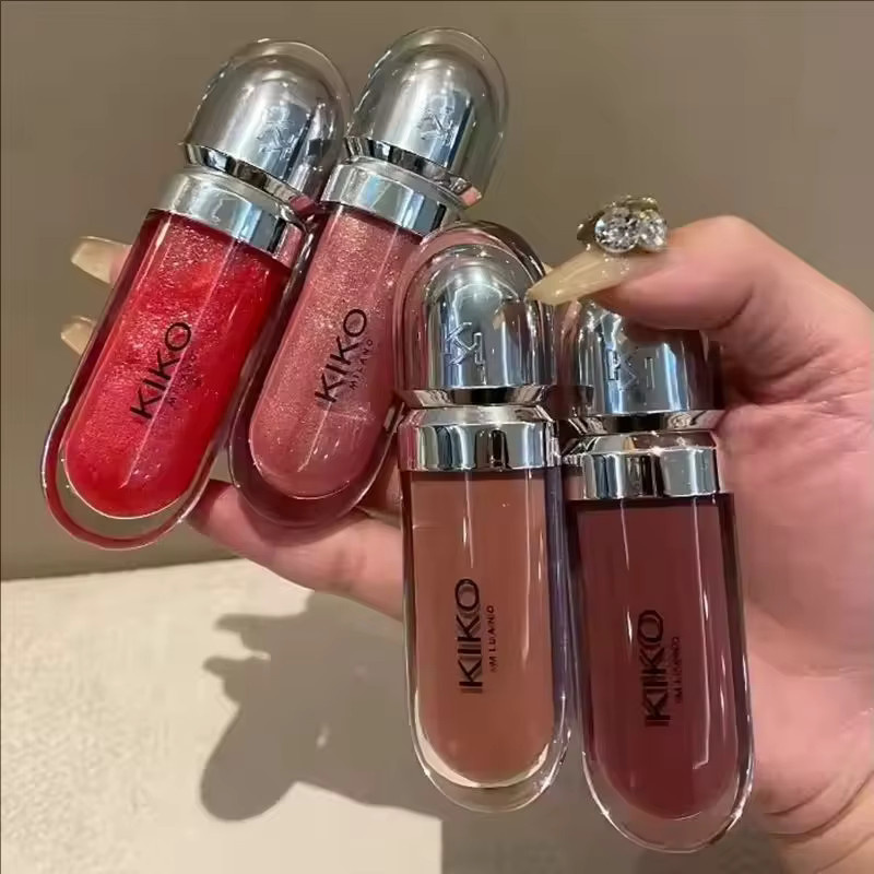 Kiko 3D Hydra LipGloss, Pearly Mauve, schimmernd - Bild 1