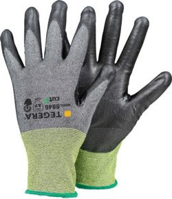 Tegera Handschuh 8846 CUT F CRF OMNI in Grün/Grau, Größe 9 - Bild 1