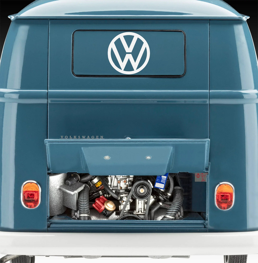 Revell VW T1 Panel Van, Automodell Bausatz, 1:16 - Bild 5