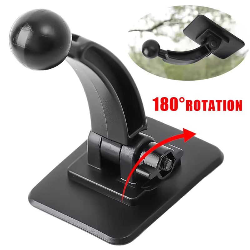 Universal Auto Smartphone Halterung für das Dashboard mit 17mm Kugelkopf und 180 Grad Rotation in Schwarz - Bild 2