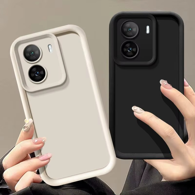 Xiaomi Schutzhülle für Redmi 13C 4G und POCO C65 in Schwarz mit Kamera- und Anti-Drop-Schutz, mattes Softcover - Bild 2