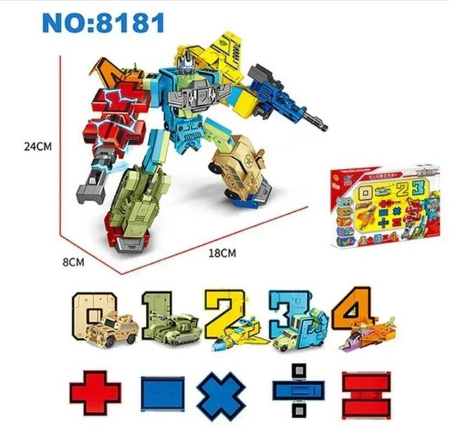Fashnics Dinosaurier Krieger Transformation Roboter, Actionfiguren - Bild 1