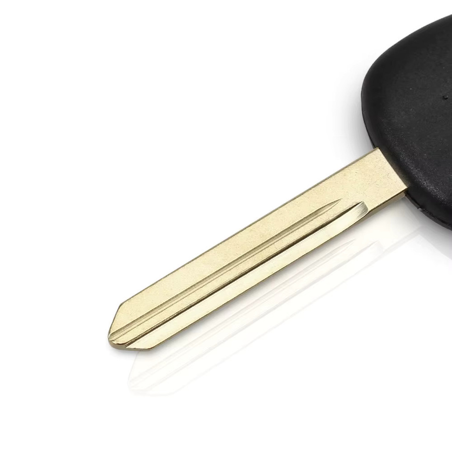 KEYYOU Schlüsselgehäuse für Toyota Fit und Lexus, Transponder Schlüssel Shell mit Klinge, Schwarz, ohne Chip - Bild 2