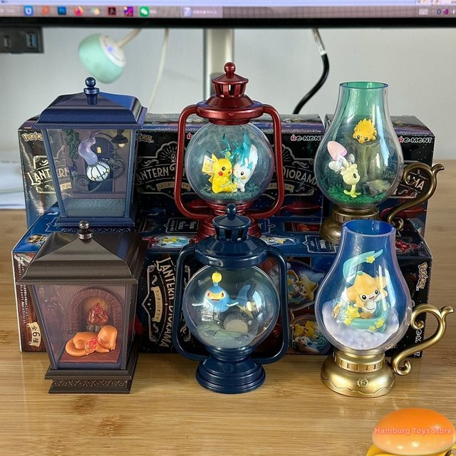 Re-Ment Pokémon Lantern Diorama, Bunt / Mehrfarbig - Bild 1
